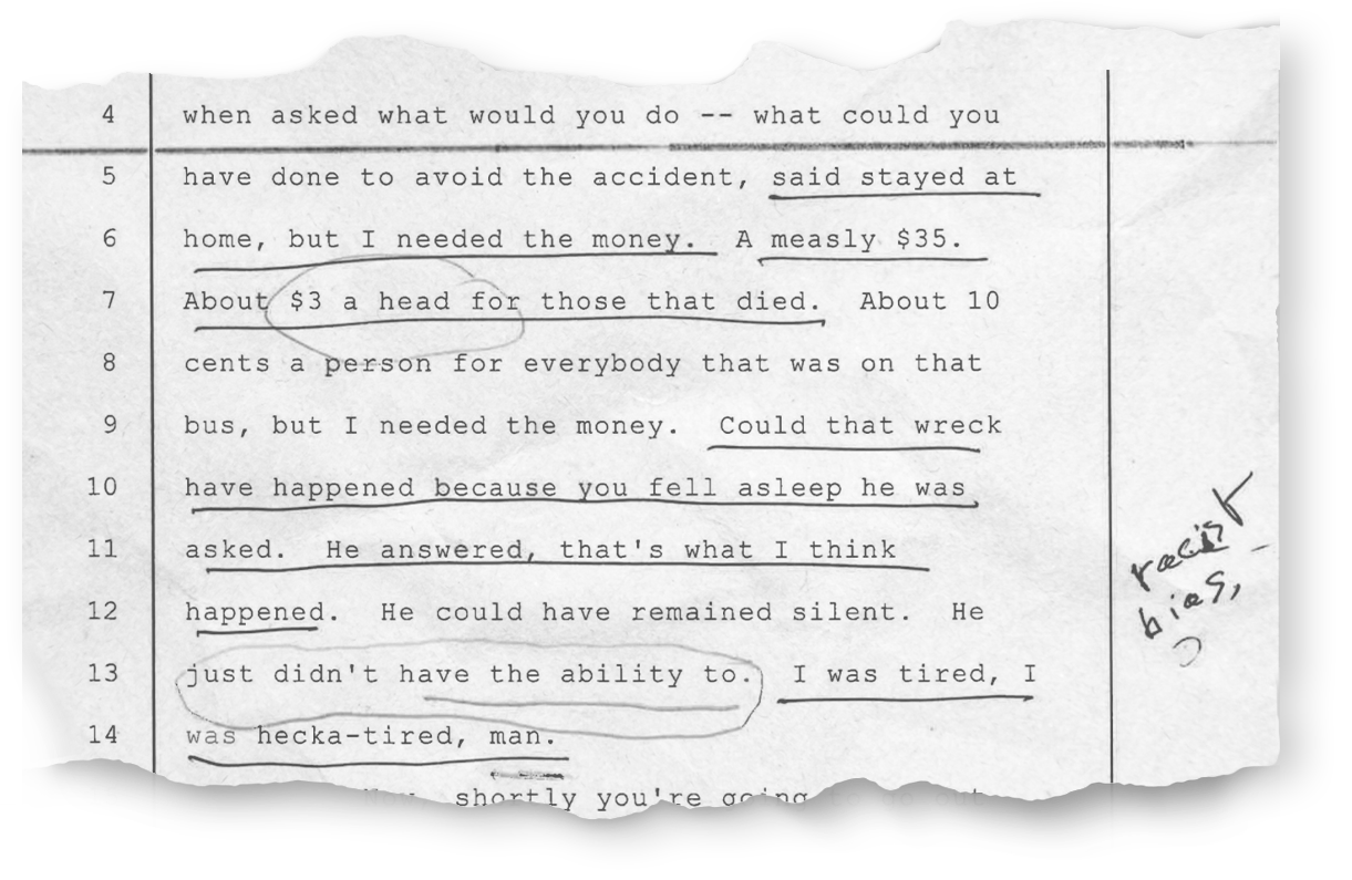 Quinton Watts page tear 1