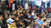 Raw Video: UCD students sit-in at Mrak Hall