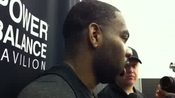 Marcus Thornton post-practice, Feb. 1