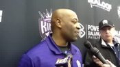 Keith Smart post-practice, Feb. 3