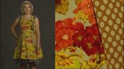 Vintage-inspired aprons in the studio