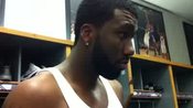 Donte Greene post-game, Feb. 9