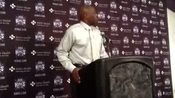 Keith Smart post-game, April 8