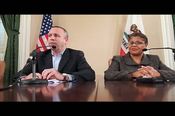 Bass and Steinberg issue statement on water.